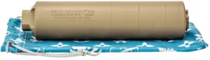 Griffin Armament GAGP5FDE-W GP5 Direct Thread Suppressor 5.56mm 1.50" FDE 17-4 PH Stainless Steel 1/2"x28 | Elite Firearms