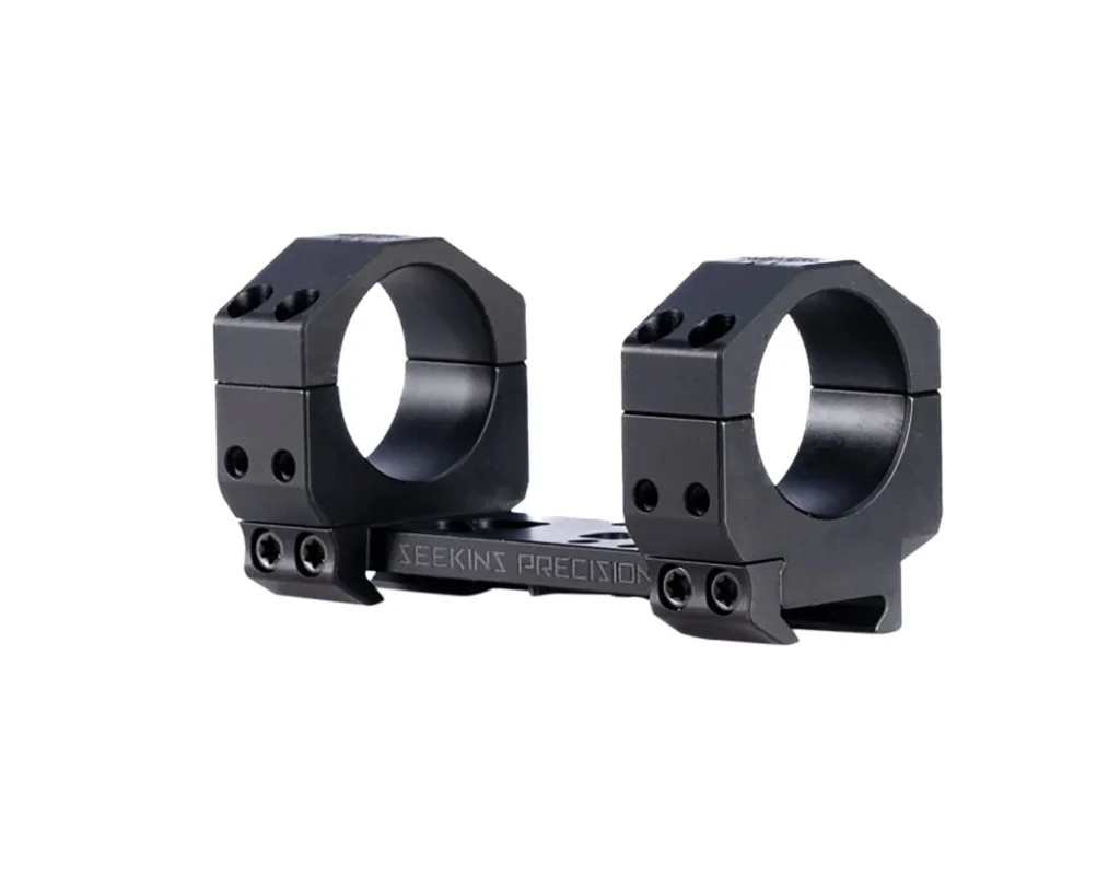 Seekins Precision 0010650112-F Precision Mount Black 7075 Aluminum 30mm Tube | Elite Firearms