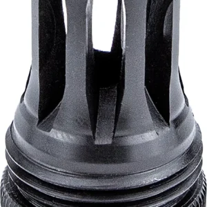 Kgm Suppressors A-QD-FH-S-3M Quick Detach Flash Hider Black Nitride Steel 3/4″x24 Threads