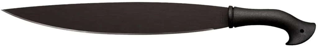 Cold Steel CS97BAM18S Barong 18" Black Matte Baked-On Anti Rust 65Mn Carbon Steel Blade, Black Polypropylene Handle, 24.50" Long Includes Sheath | Elite Firearms