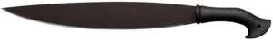 Cold Steel CS97BAM18S Barong  18" Black Matte Baked-On Anti Rust 65Mn Carbon Steel Blade, Black Polypropylene Handle, 24.50" Long Includes Sheath | Elite Firearms