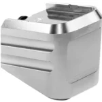 Cross Armory CRG+0MEG19SV Magazine Extension  Fits Glock 19/23/32 Gen 1-5 Silver Aluminum | Elite Firearms