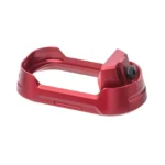 Tyrant CNC TDG19G34MWREDBLKSCRW Magwell Fits Glock 19 Gen 3-4 Red Aluminum | Elite Firearms