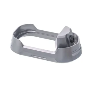 Tyrant CNC TDG19G34MWGREYBLKSCRW Magwell Fits Glock 19 Gen 3-4 Grey Aluminum | Elite Firearms