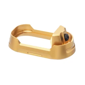 Tyrant CNC TDG19G34MWGLDBLKSRW Magwell Fits Glock 19 Gen 3-4 Gold Aluminum | Elite Firearms