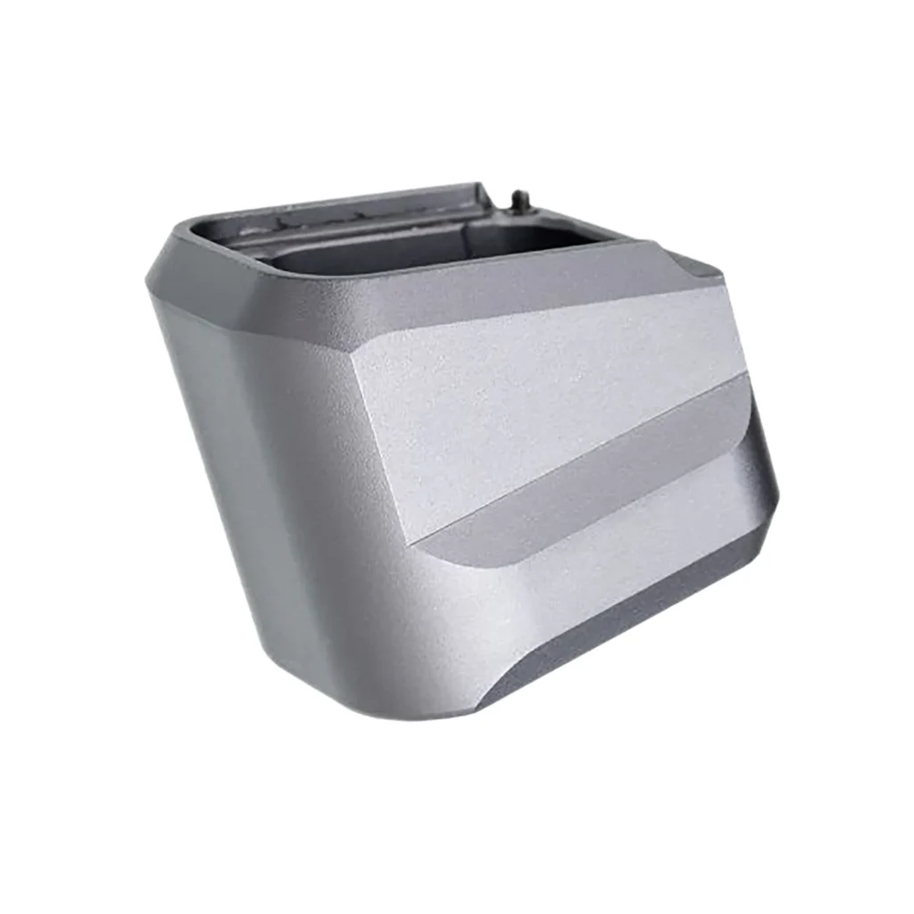 Tyrant CNC TDVP9MAGEXGREY Magazine Extension  Fits H&K VP9/VP40/VP30 5rd Grey Aluminum | Elite Firearms