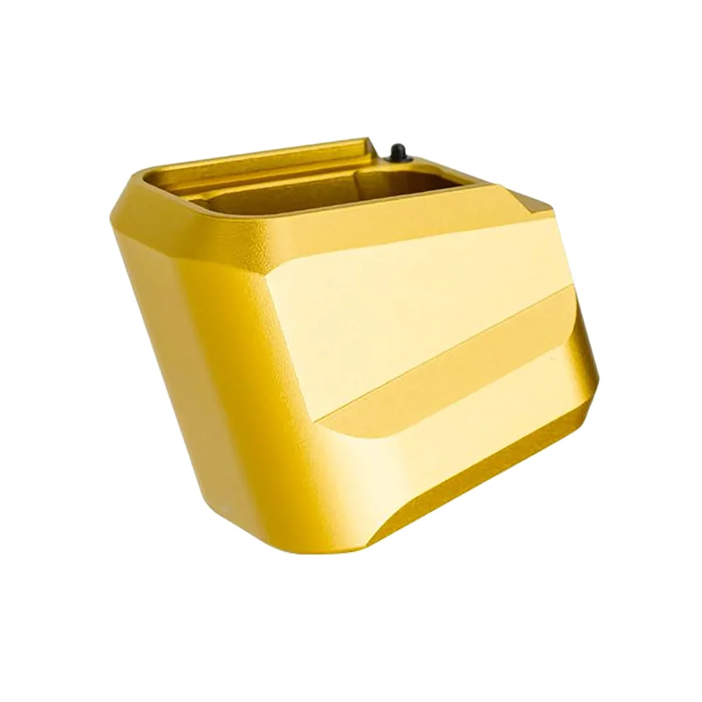 Tyrant CNC TDVP9MAGEXGOLD Magazine Extension  Extension Fits H&K VP9/VP40/VP30 5rd Gold Aluminum | Elite Firearms