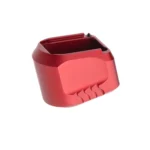 Tyrant CNC TDMPMAGEXFSRED Magazine Extension Fits S&W M&P 9/40 5rd Compatible w/ Full-Size M&P 1.0/2.0 frames Red Aluminum | Elite Firearms