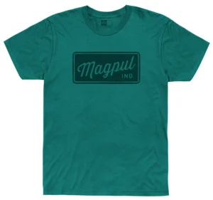 Magpul MAG1116-462 Rover Block Teal Cotton/Polyester Short Sleeve Large | Elite Firearms