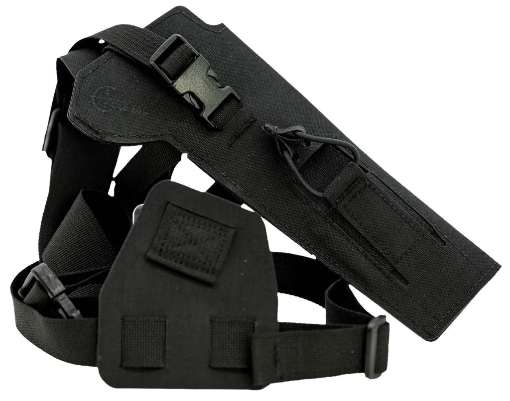 Cole-tac VW201 Varmint Wrangler Pistol Holder Chest Black Left Hand | Elite Firearms