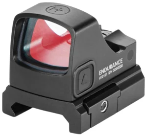Hawke Sport Optics 12151 Endurance Reflex Sight Black 1x21mm 3 MOA Dot/Circle Dot Reticle Weaver Rail/RMSc Footprint Mount | Elite Firearms