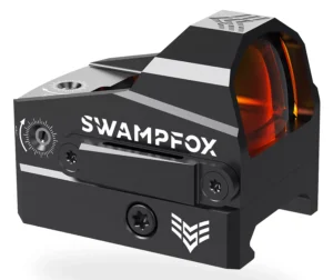 Swampfox Optics OKS00122GC  Kingslayer Black 1x22mm Tube 3MOA Green Dot Reticle Picatinny Rail Mount | Elite Firearms