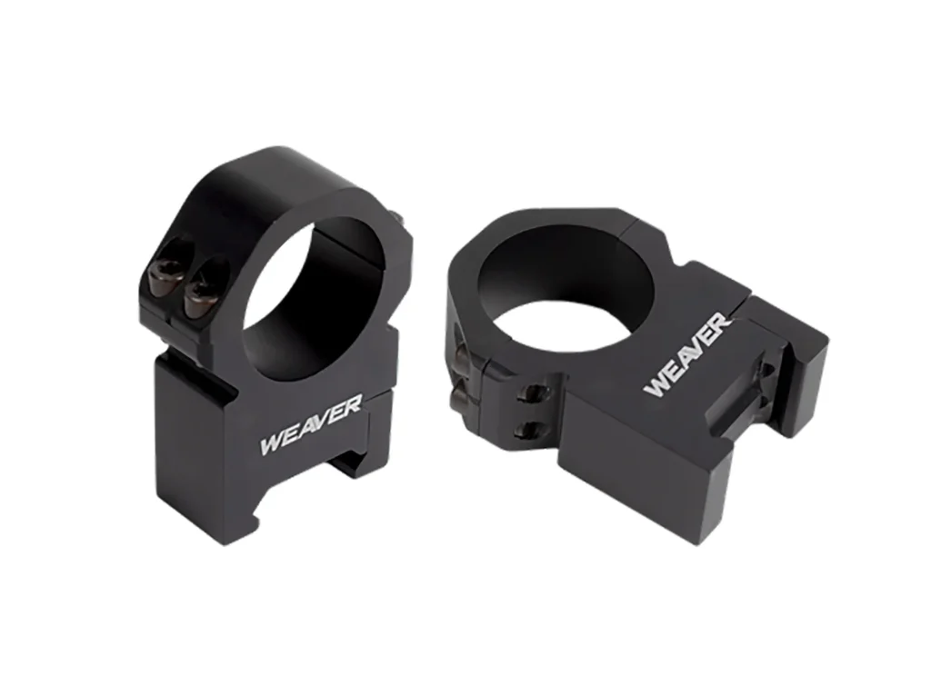 Weaver Mounts 48384 Precision  Black Aluminum 1" Tube Extra Extra High | Elite Firearms