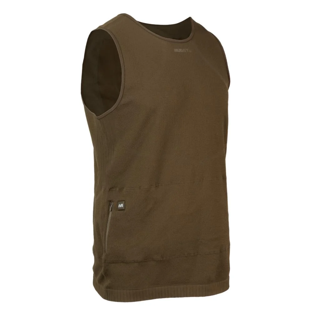 Muddy Nucleus Heated Hunting Vest Brown Clay M | Elite Firearms
