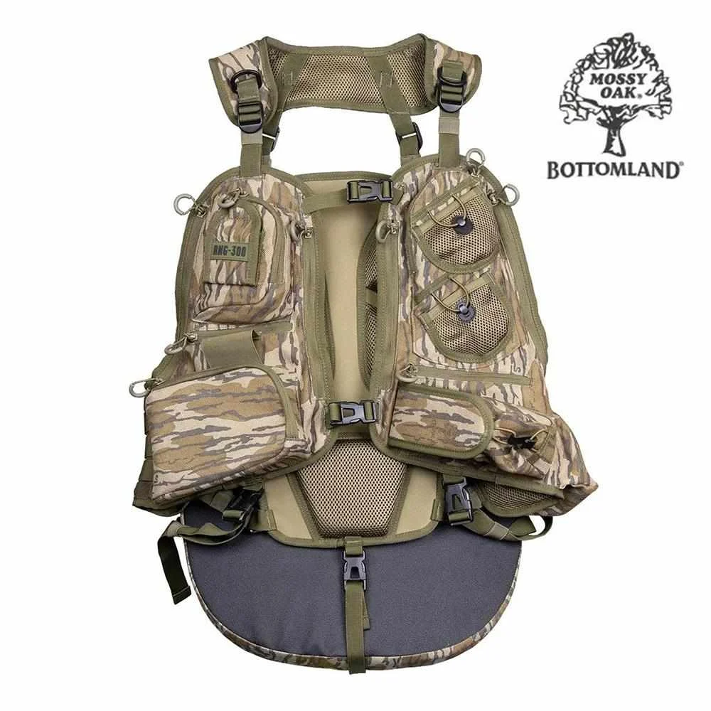 Knight & Hale Run N' Gun 300 Turkey Vest Mossy Oak Bottomland | Elite Firearms