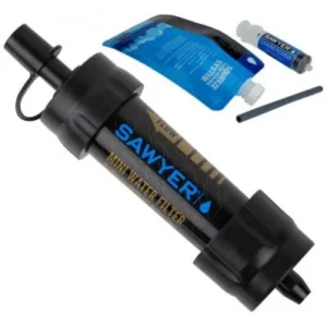 Sawyer MINI Water Filtration System Black | Elite Firearms