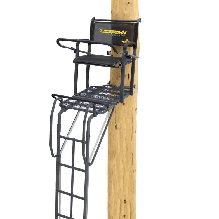 River's Edge Lockdown Ladder Treestand Wide 21 ft | Elite Firearms