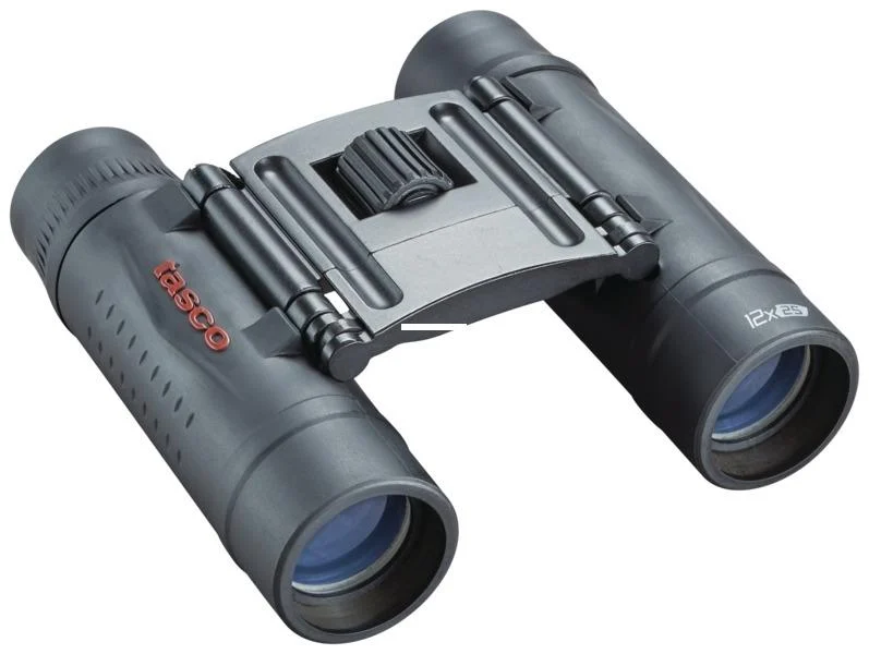 Tasco Essentials Roof Binocular 12x25mm Black MC Box 6L | Elite Firearms