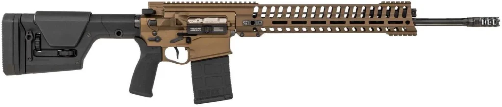 Patriot Ordnance Factory 01565 Revolution Gen4 6.5 Creedmoor 20" 20+1 Burnt Bronze Adjustable Magpul PRS Stock 14.5" M-LOK | Elite Firearms