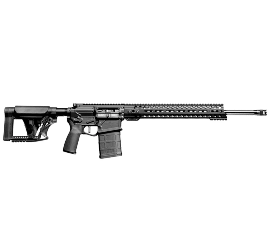 Patriot Ordnance Factory 01839 Prescott 6 Creedmoor 20+1 22" Black | Elite Firearms