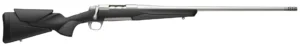 Browning 036008294 X-Bolt 2 Hunter Full Size 6.5 PRC 3+1 24" Stainless Steel Threaded Barrel, Drilled & Tapped Stainless Steel Receiver, Adj Vari-Tech Black Composite Stock w/Adjustable Comb & LOP | Elite Firearms