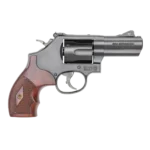 Smith & Wesson 12039 Model 19 Performance Center Carry Comp 357 Mag Or 38 S&W Spl +P 3" PowerPort Black Stainless Steel Barrel, Black Carbon Steel 6rd Cylinder & K-Frame, Finger Grooved Wood Grip | Elite Firearms