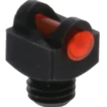 TruGlo TGTG954AR StarBrite Deluxe Bead Black | Red Fiber Optic Front Sight 6-48" Threads | Elite Firearms