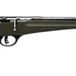 Savage Arms 13790 Rascal 22 LR Caliber with 1rd Capacity, 16.12" Barrel, Blued Metal Finish & Green Synthetic Stock Right Hand (Youth)