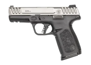 Smith & Wesson 13931 SD9 2.0 Compact Frame 9mm Luger 16+1, 4" Stainless Steel Barrel, Satin Stainless Steel Serrated Slide, Black Polymer Frame w/Picatinny Rail, Black Textured Polymer Grip | Elite Firearms