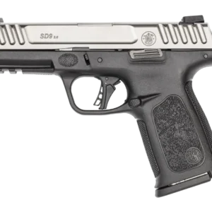 Smith & Wesson 13931 SD9 2.0  Compact Frame 9mm Luger 16+1, 4" Stainless Steel Barrel, Satin Stainless Steel Serrated Slide, Black Polymer Frame w/Picatinny Rail, Black Textured Polymer Grip
