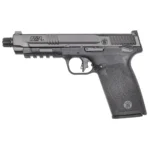 Smith & Wesson 14093 M&P 5.7 Full Size Frame 5.7x28mm 10+1 5" Black Armornite, Black Optic Ready/Serrated Stainless Steel Slide, Black Polymer Frame w/Picatinny Rail, Polymer Grip