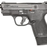 Smith & Wesson 14095 M&P9 Shield Plus Micro-Compact Frame 9mm 10+1 15+1 13+1 3.70" Black Armornite Stainless Steel Slide Black Polymer Frame Textured Grip | Elite Firearms