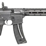 Smith & Wesson 14180 M&P15-22 Sport 22 LR 25+1 16.50" Black Steel Threaded Barrel, Picatinny Rail Polymer Receiver, M-LOK Polymer Handguards, Black Polymer B5 Bravo Stock, Black B5 Type 23 Grips | Elite Firearms