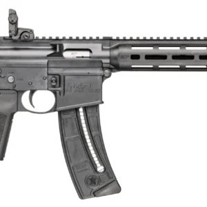 Smith & Wesson 14180 M&P15-22 Sport 22 LR 25+1 16.50" Black Steel Threaded Barrel, Picatinny Rail Polymer Receiver, M-LOK Polymer Handguards, Black Polymer B5 Bravo Stock, Black B5 Type 23 Grips