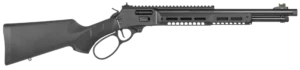 Smith & Wesson 14193 1854 Stealth Hunter 44 Rem Mag 8+1 16.30" Black Armornite Threaded Barrel, Black Anodized Aluminum Receiver w/Picatinny Rail, Fixed w/Textured Grip Panels Black Synthetic Stock | Elite Firearms