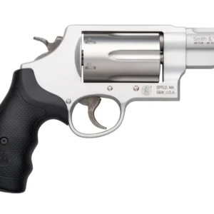 Smith & Wesson 160410 Governor  45 Colt (LC) Or 2.50" 410 Gauge, 2.75" Stainless Barrel, 6rd  Stainless Cylinder, Matte Silver Scandium Alloy Z-Frame, Black Polymer Grip