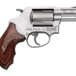 Smith & Wesson 162414 Model 60 Ladysmith 357 Mag or 38 S&W Spl +P 5 Shot 2.12" Stainless Steel Barrel/Cylinder, Satin Stainless Steel J-Frame, Ergonomic Wood Grip For Smaller Hands | Elite Firearms