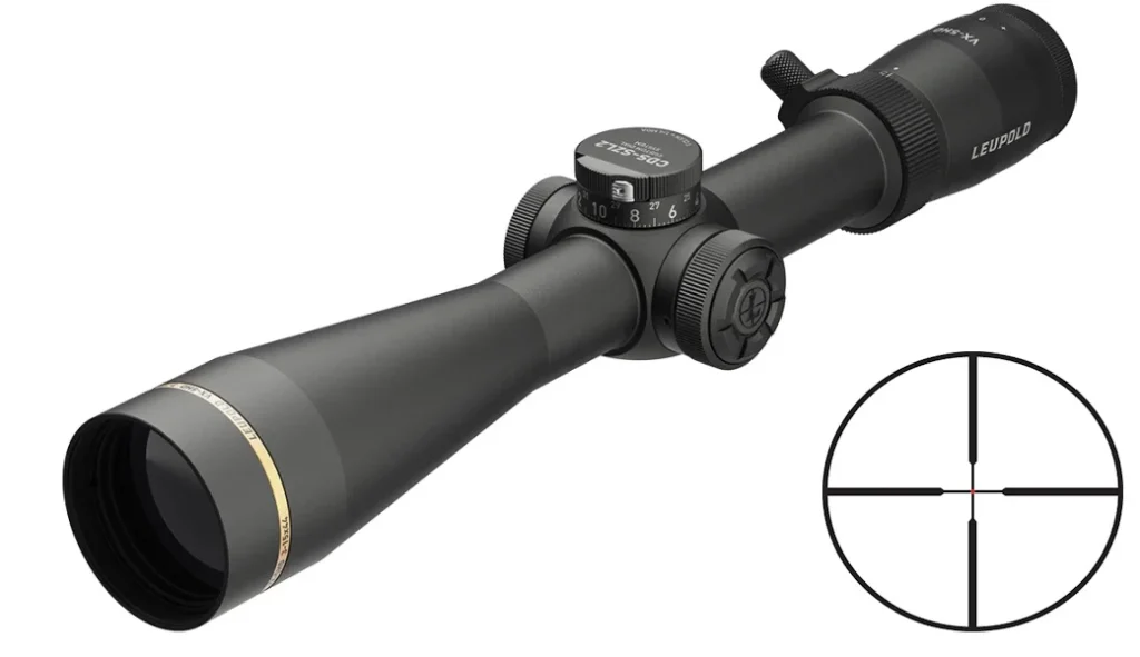 Leupold VX-5HD Gen 2 Rifle Scope 3-15x44 30mm SFP FireDot Duplex Illum Black | Elite Firearms