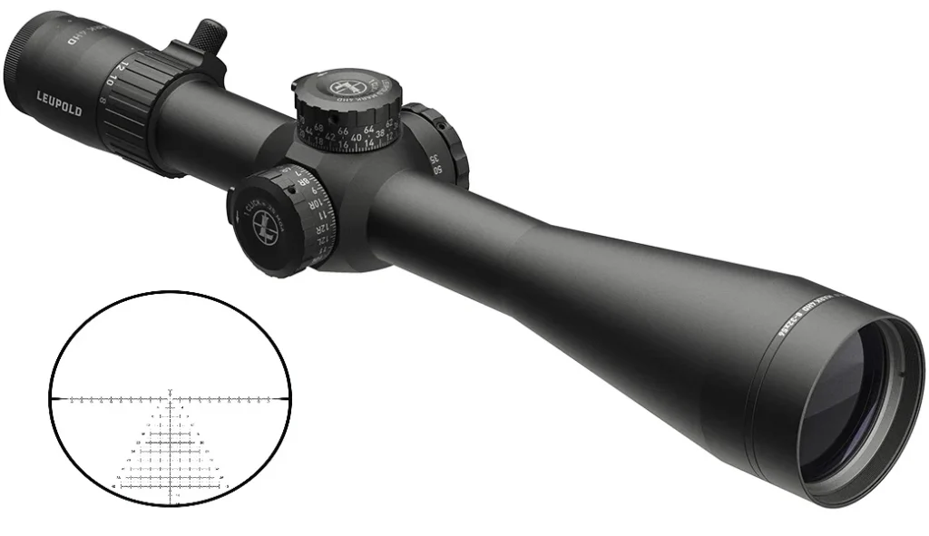 Leupold 183969 Mark 4HD Matte Black 8-32x56mm, 34mm Tube, FFP PR2 MOA Reticle | Elite Firearms