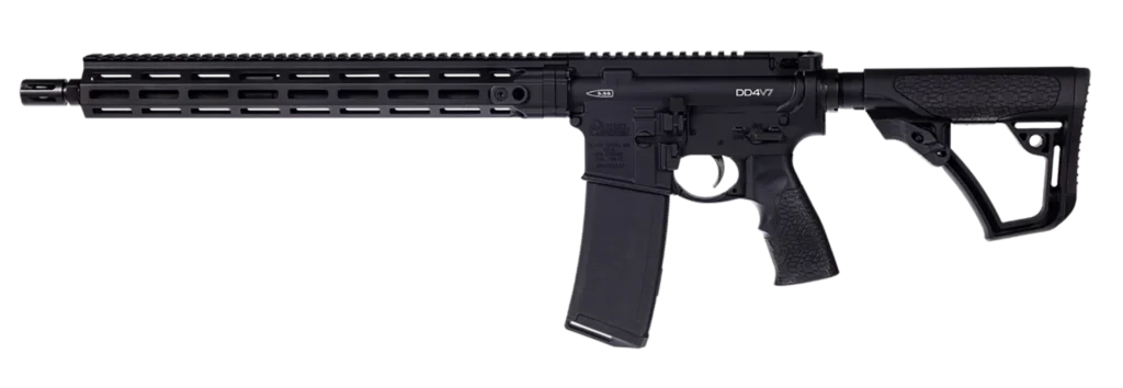 Daniel Defense 0220112138047 DD4 RIII V7 5.56 NATO 30+1 16″ M-LOK Black ...