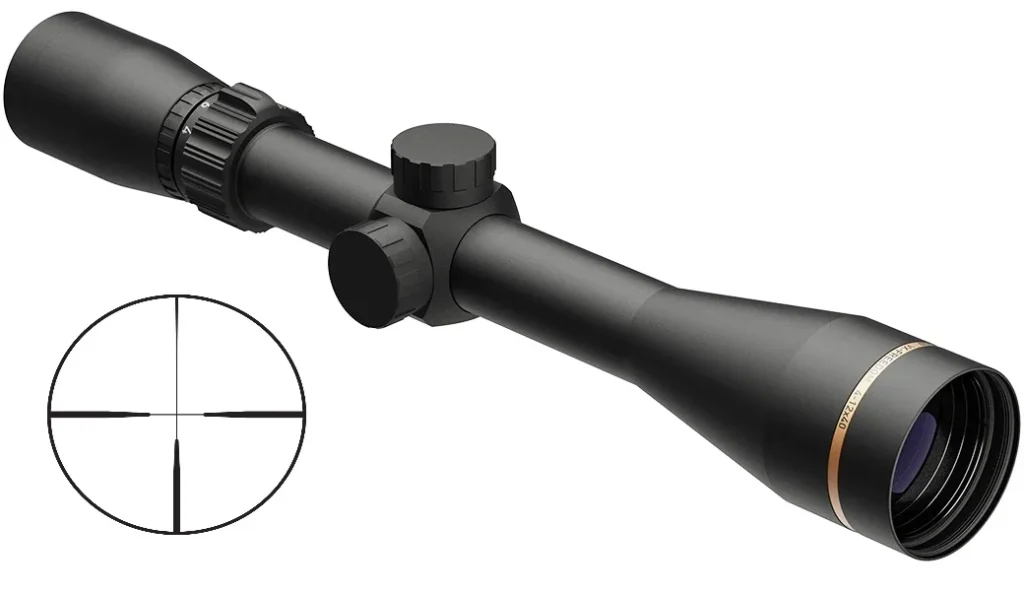 Leupold 185336 VX-Freedom Matte Black 4-12x40mm, 1" Tube Hunter-Plex Reticle | Elite Firearms