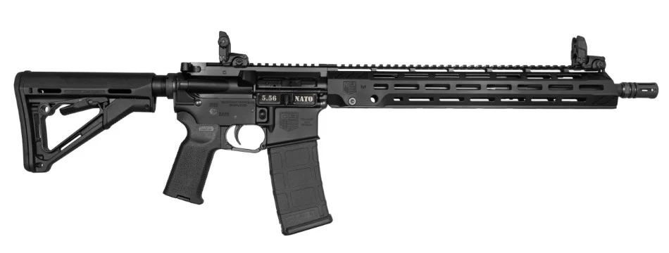 Diamondback DB1889K001 DB15 Knight's Armament 5.56 NATO 30+1 16" Phosphate Chrome Lined Threaded Barrel, Black Anodized Picatinny Rail Aluminum Receiver, Magpul CTR Synthetic Stock, Magpul MOE K2 Grip | Elite Firearms