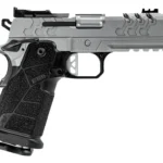 Kimber Mfg, Inc 3500075 2K11 Pro Compact 9mm Luger 19+1 4.25" Matte Stainless Steel Compensated Barrel & Lightening Cut/Optic Ready/Serrated Slide, Matte Stainless Steel Frame w/Beavertail & Picatinny