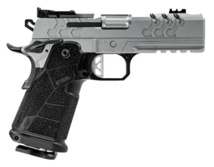 Kimber Mfg, Inc 3500075 2K11 Pro Compact 9mm Luger 19+1 4.25" Matte Stainless Steel Compensated Barrel & Lightening Cut/Optic Ready/Serrated Slide, Matte Stainless Steel Frame w/Beavertail & Picatinny