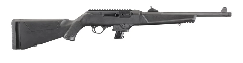 Ruger 19102 PC Carbine  9mm Luger  10+1 16.12" Threaded/Fluted Barrel, Type III  Hard Coat Anodized Aluminum Receiver, Synthetic Stock, Optics Ready | Elite Firearms
