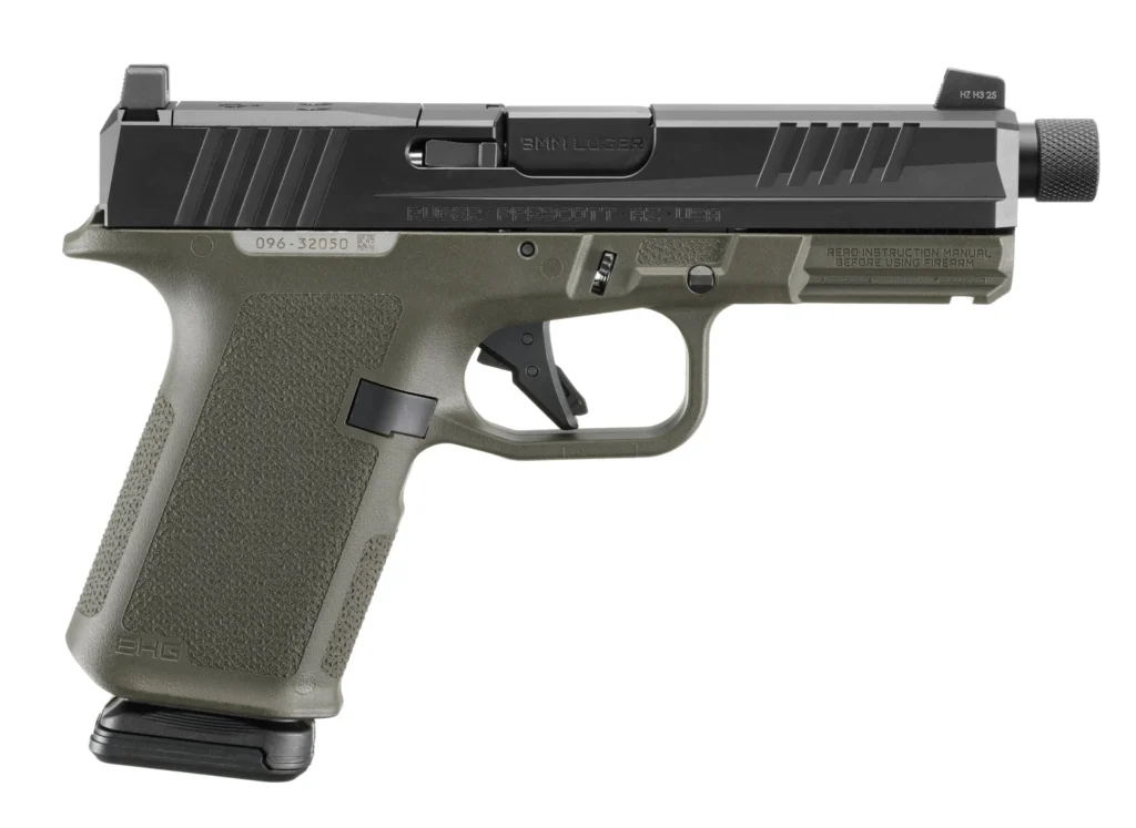 RUGER RXM 9MM BLK/ODG 15+1 4.5" TB | Elite Firearms