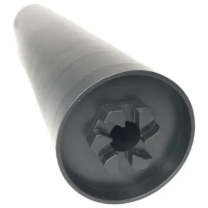 Fuqua Precision Machining DACH30SSBLK Dirty Dachshund 30Cal 1.60″ Black 17-4 Stainless Steel 1.375″x24