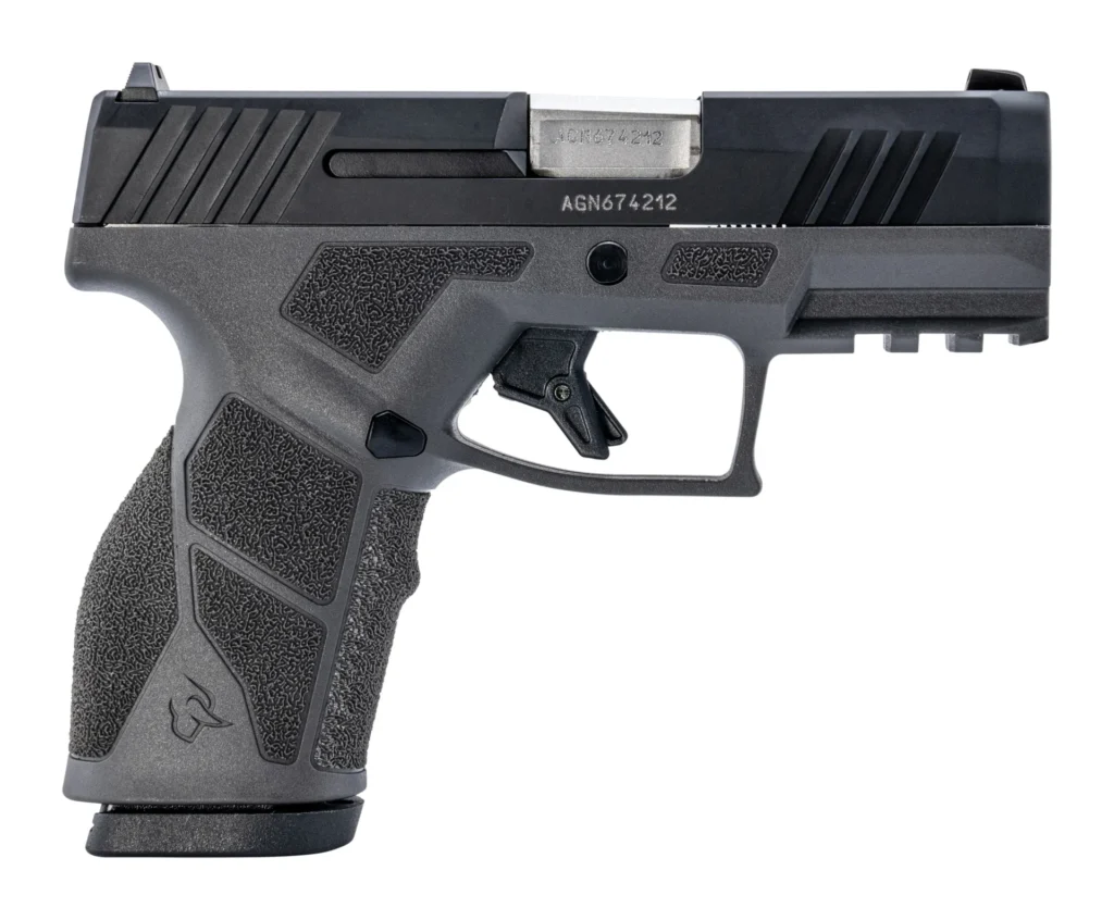 Taurus 1-GX2931G GX2 9mm 13+1 3.37" Matte Stainless Steel Barrel, Matte Black Serrated Stainless Steel Slide, Gray Polymer Frame w/Picatinny Rail, Polymer Grip | Elite Firearms