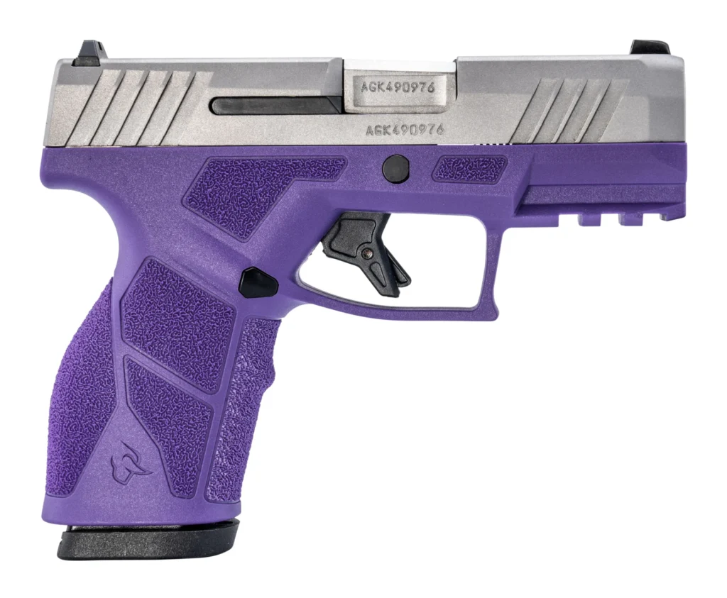 Taurus GX2 Handgun 9mm Luger 10rd Magazines (2) 3.38" Barrel Dark Purple Frame/Stainless Slide | Elite Firearms
