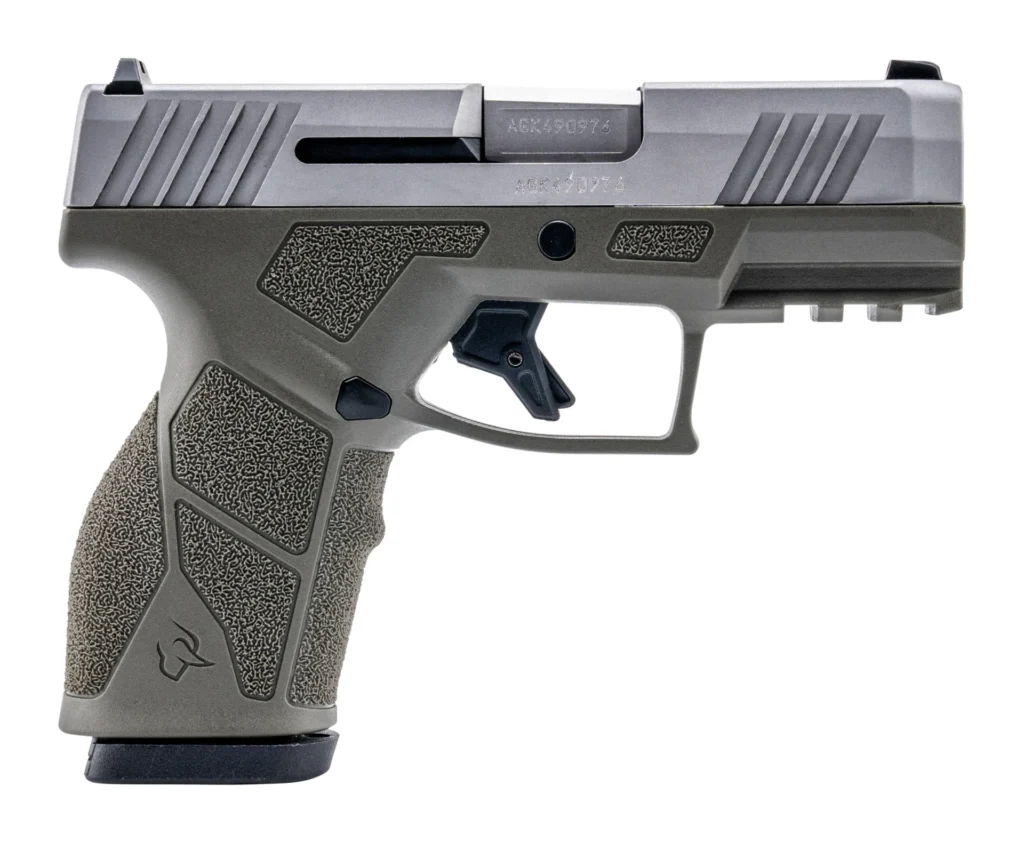 Taurus GX2 Handgun 9mm Luger 10rd Magazines (2) 3.38" Barrel OD Green Frame/Stainless Slide | Elite Firearms